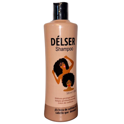 Chontaduro & Shea Butter Shampoo 500 ml – Nourishment and Shine, Sulfate-Free