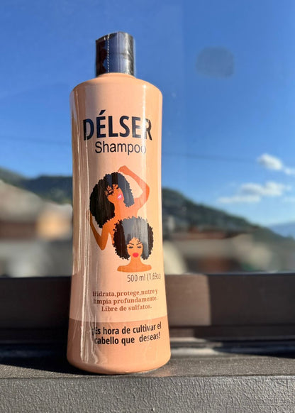 Chontaduro & Shea Butter Shampoo 500 ml – Nourishment and Shine, Sulfate-Free